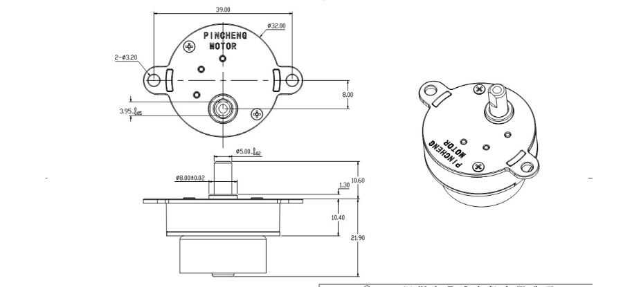 齒輪塑膠牙箱JS30尺寸圖 齒輪塑膠牙箱JS30尺寸圖